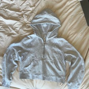Lululemon Gray Scuba Hoodie
